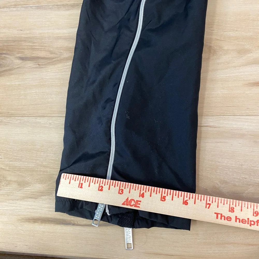 BoohooMAN Cargo Track Pants Mens M Tall Streetwear Polyester Straight Leg Black - Picture 9 of 11